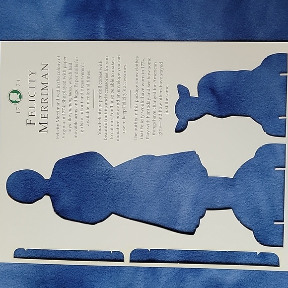 American Girl 👧 Felicity's Paper 📄 Doll - Vintage 1992 - Picture 4 of 16